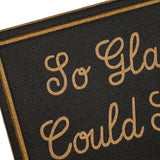 Glad You Could Stop By Doormat — detail view 1