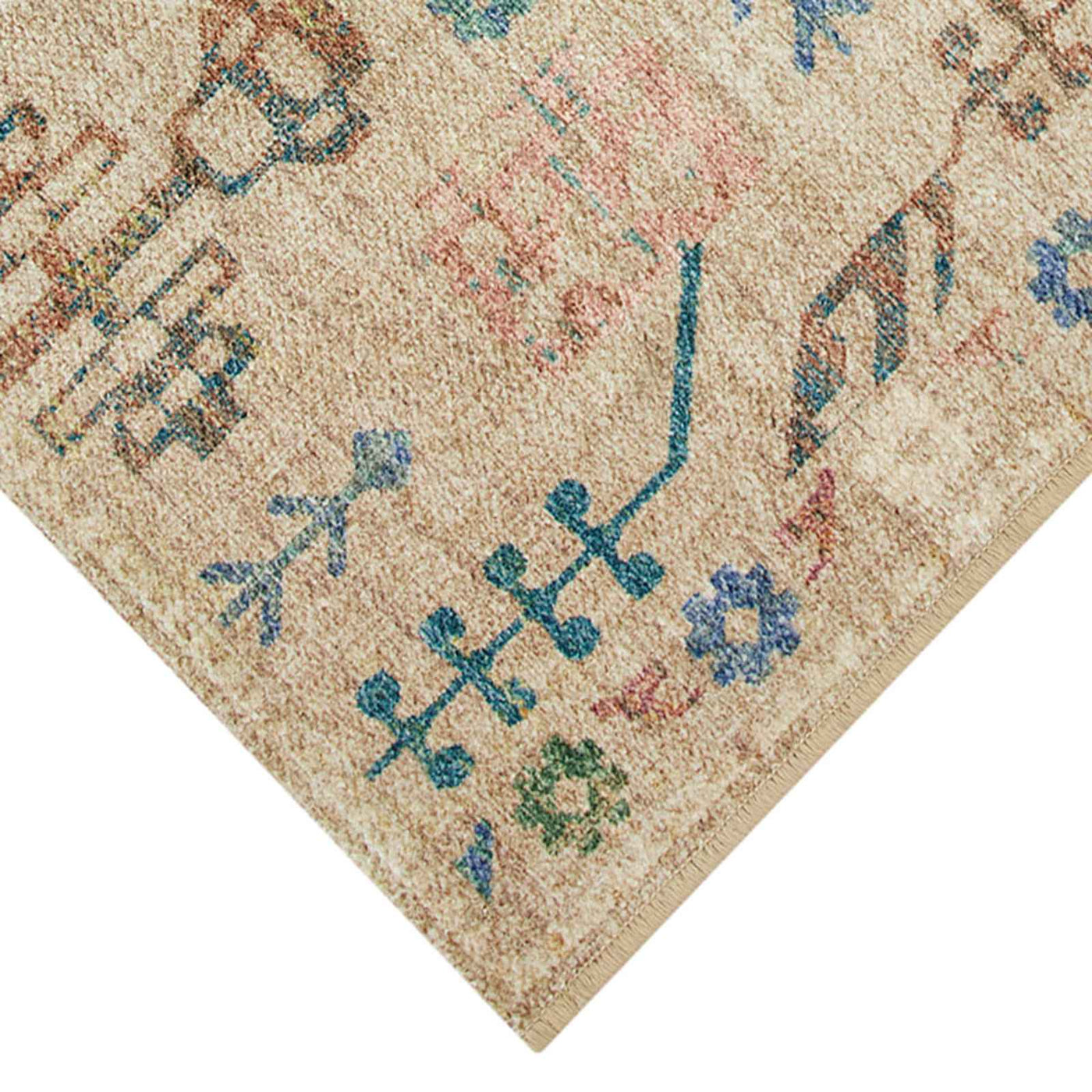 Global Cool Multi-Print Washable Accent Rug — detail view 1