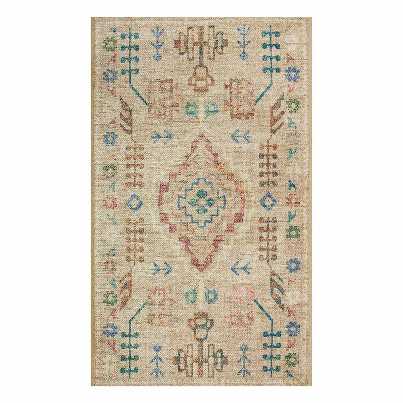 Global Cool Multi-Print Washable Accent Rug