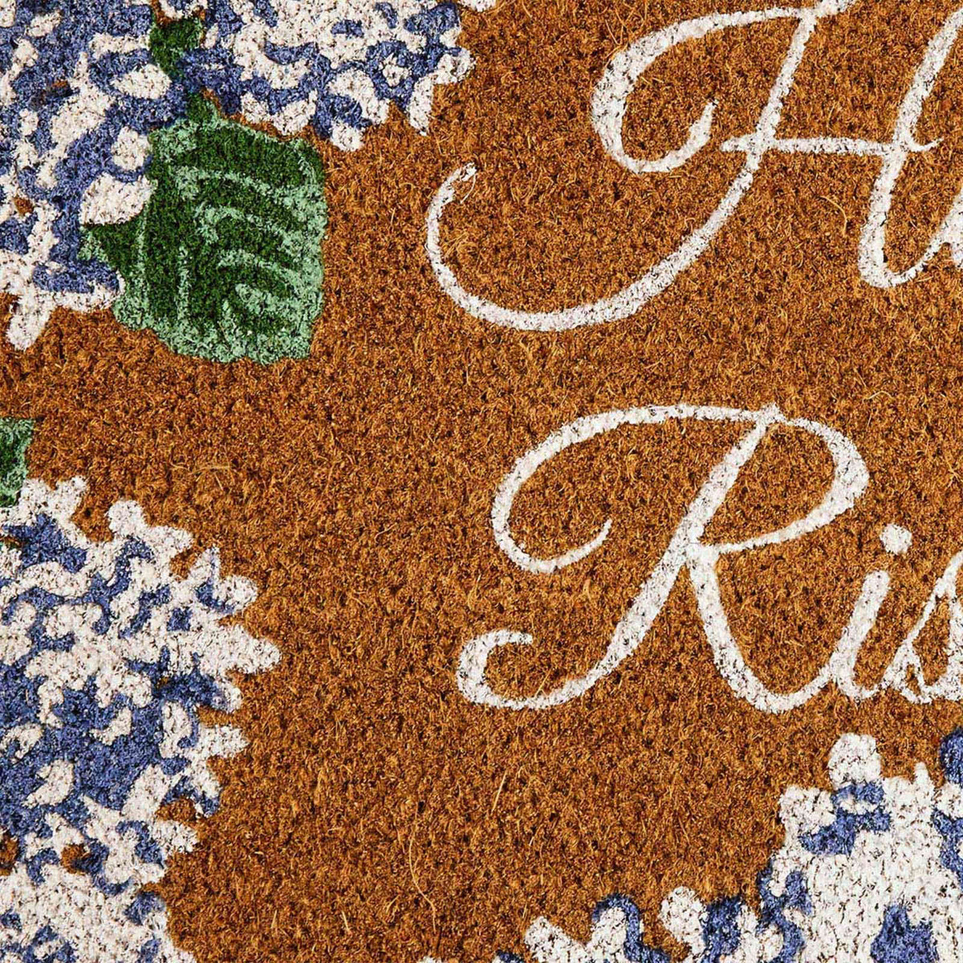 He Is Risen Coir Mat — detail view 2