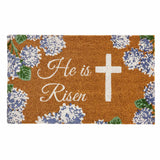 He Is Risen Coir Mat