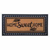 Home Sweet Home Rubber & Coir Mat